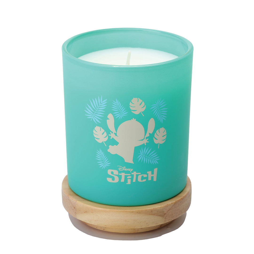 Lilo & Stitch Palm Leaf & Malay Apple Glass Candle