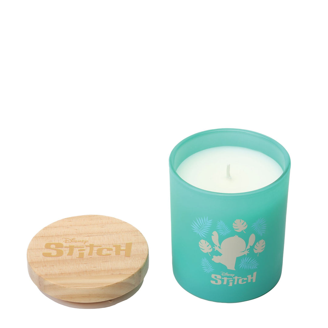 Lilo & Stitch Palm Leaf & Malay Apple Glass Candle