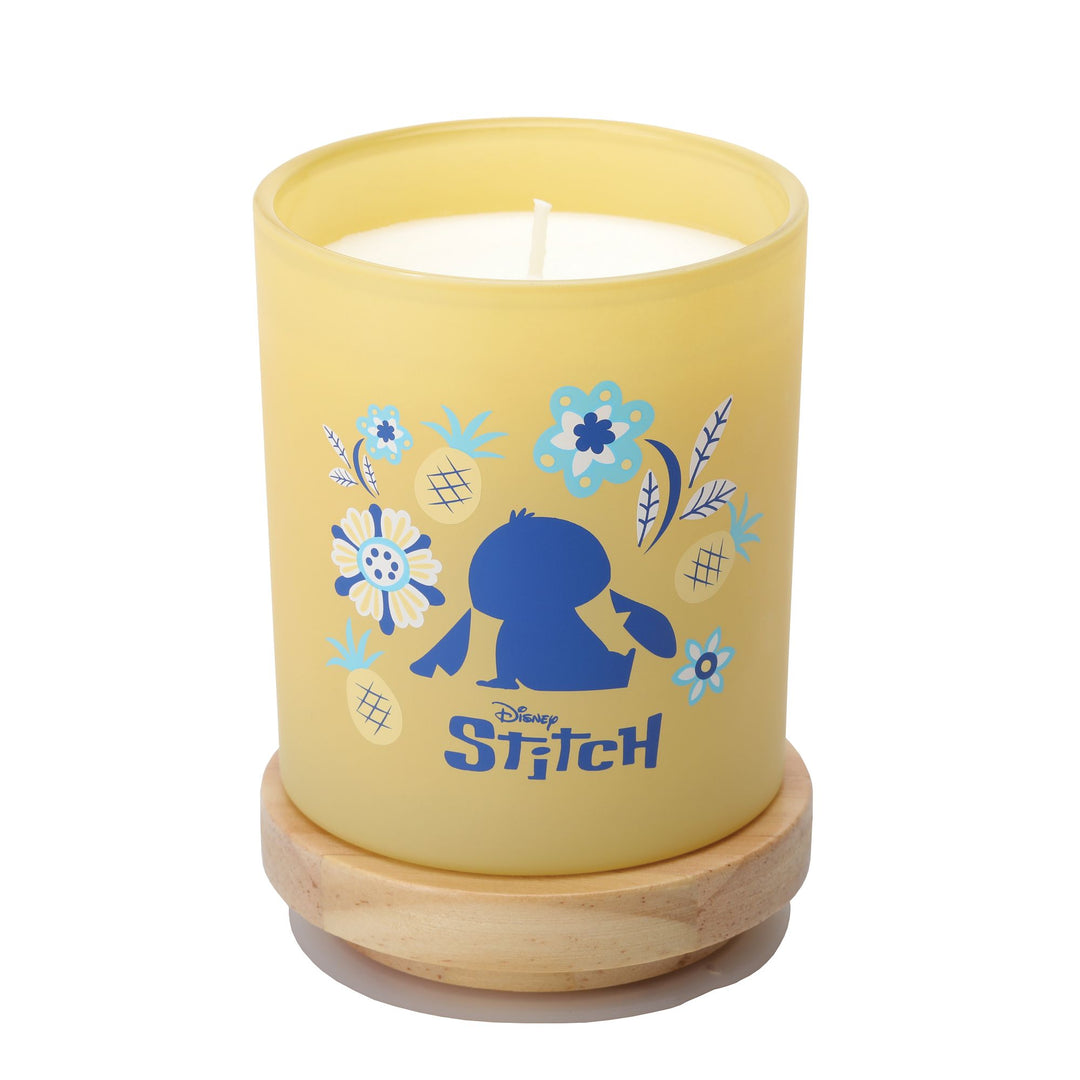 Lilo & Stitch Pineapple & Coconut Blossom Glass Candle