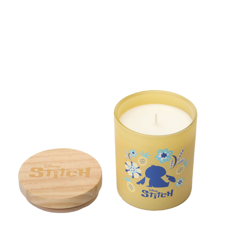 Lilo & Stitch Pineapple & Coconut Blossom Glass Candle