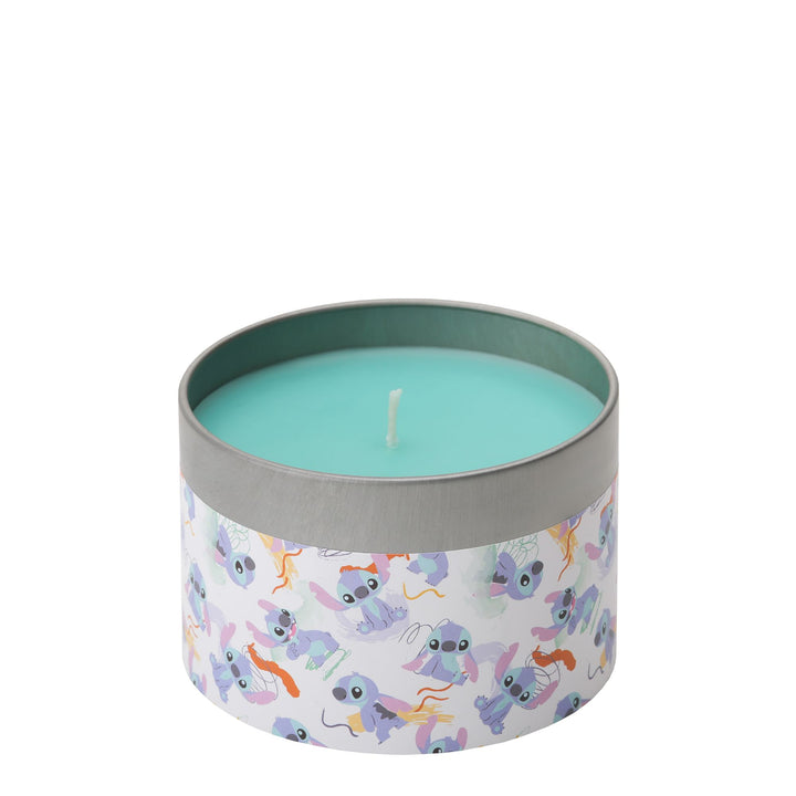 Lilo & Stitch Coral Flower & Pineapple Tin Candle