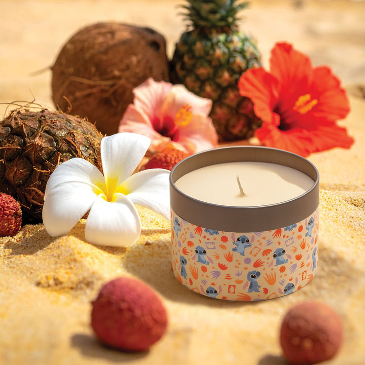 Lilo & Stitch White Gardenia & Coconut Tin Candle