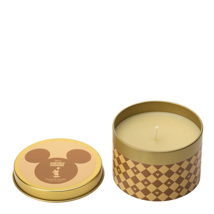 Mickey Mouse Cafe Au Lait Tin Candle