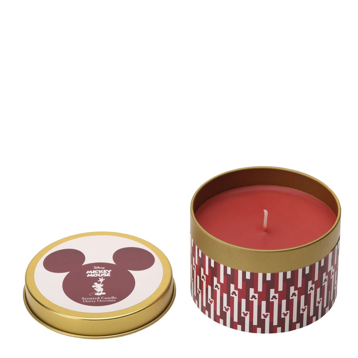 Mickey Mouse Cherry Chocolate Tin Candle