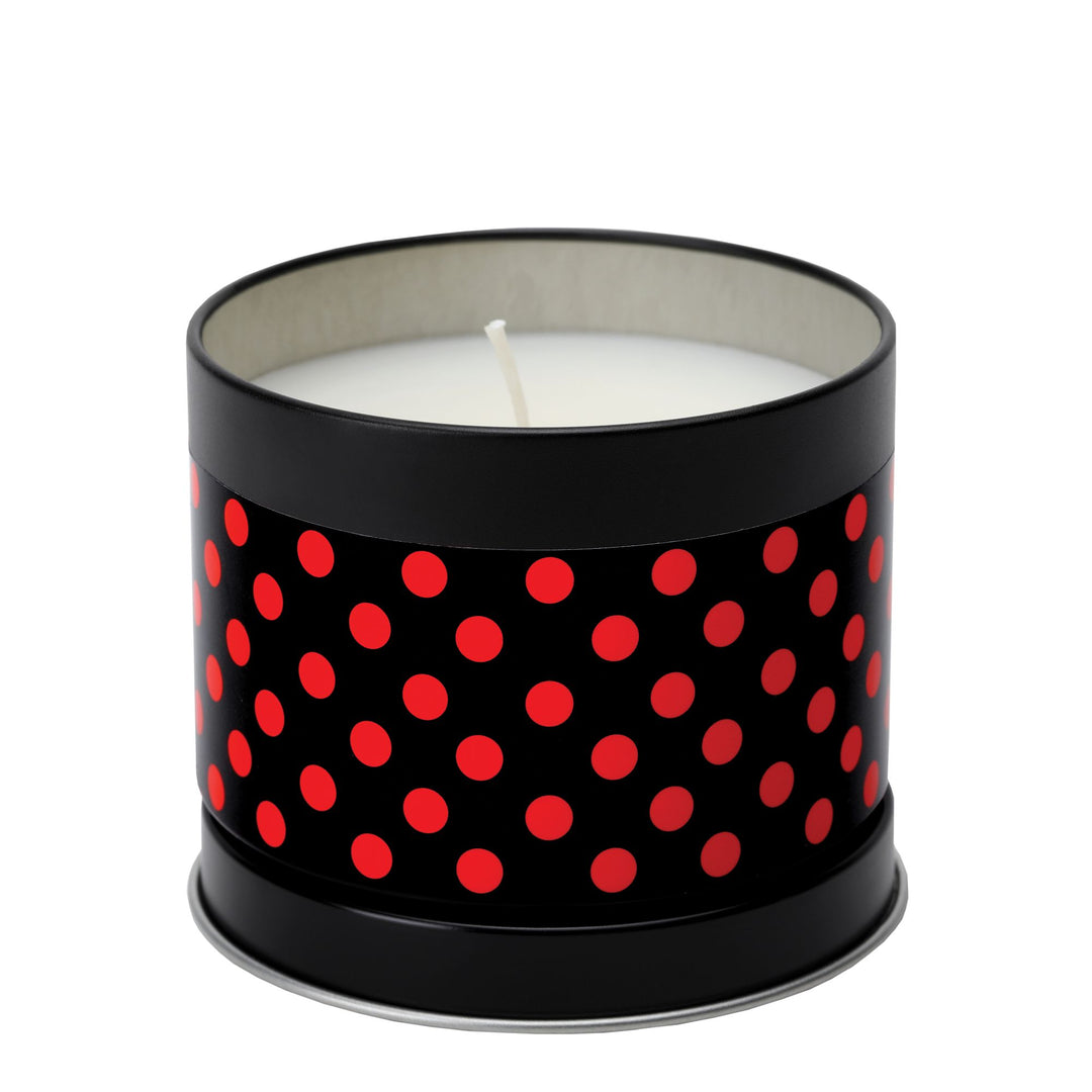 Minnie Mouse Red Poppy Musk Tin Candle