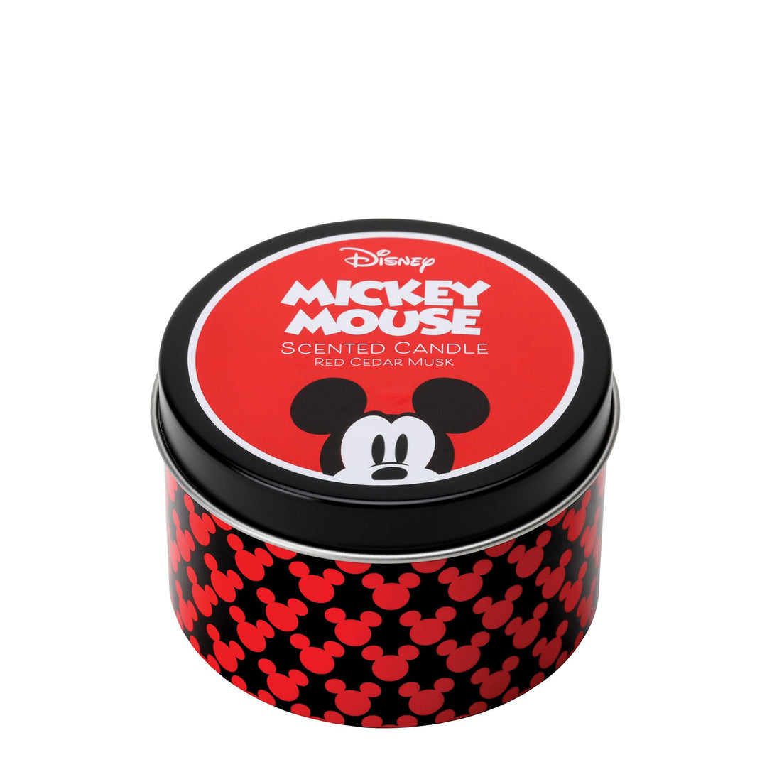 Mickey Mouse Red Cedar Musk Tin Candle