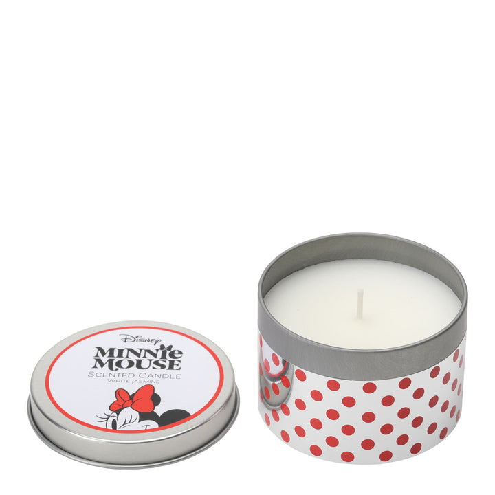 Minnie Mouse White Jasmine Tin Candle