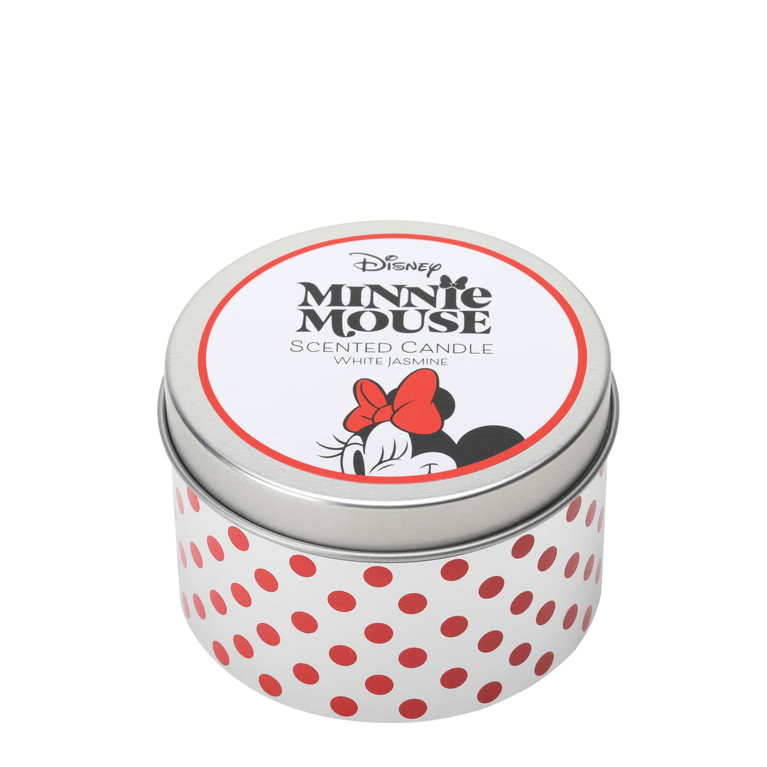 Minnie Mouse White Jasmine Tin Candle