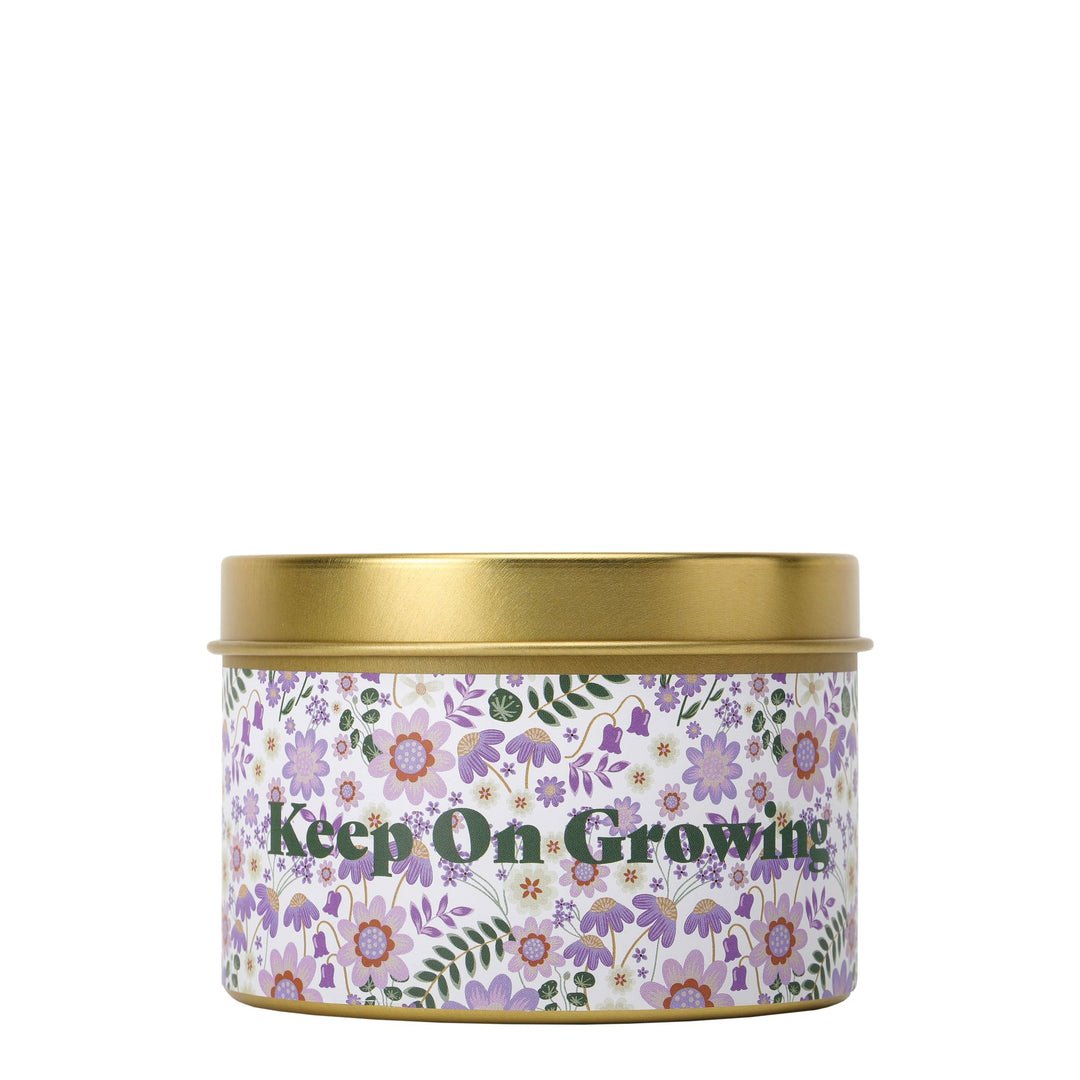 Minnie Mouse Wisteria Tin Candle