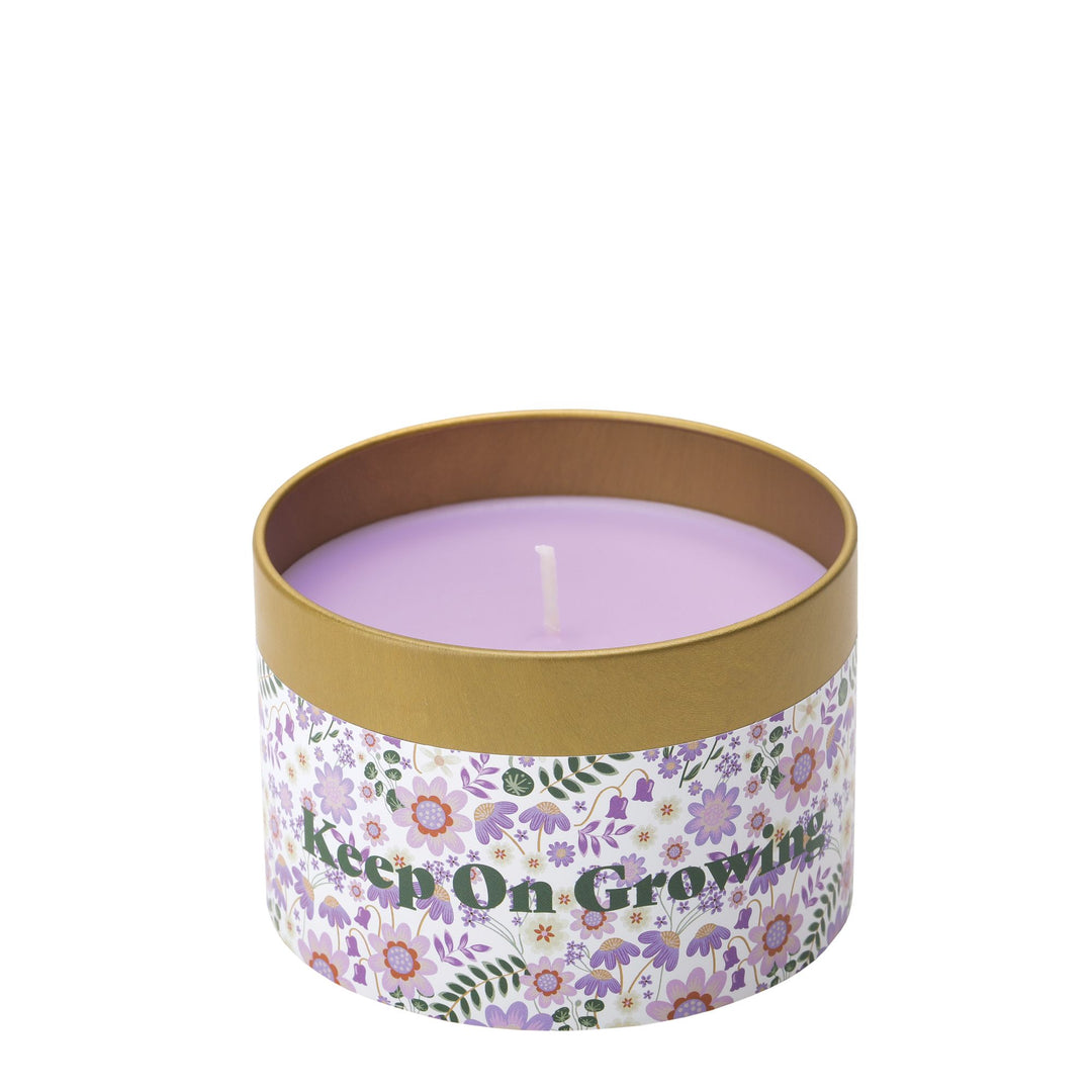 Minnie Mouse Wisteria Tin Candle