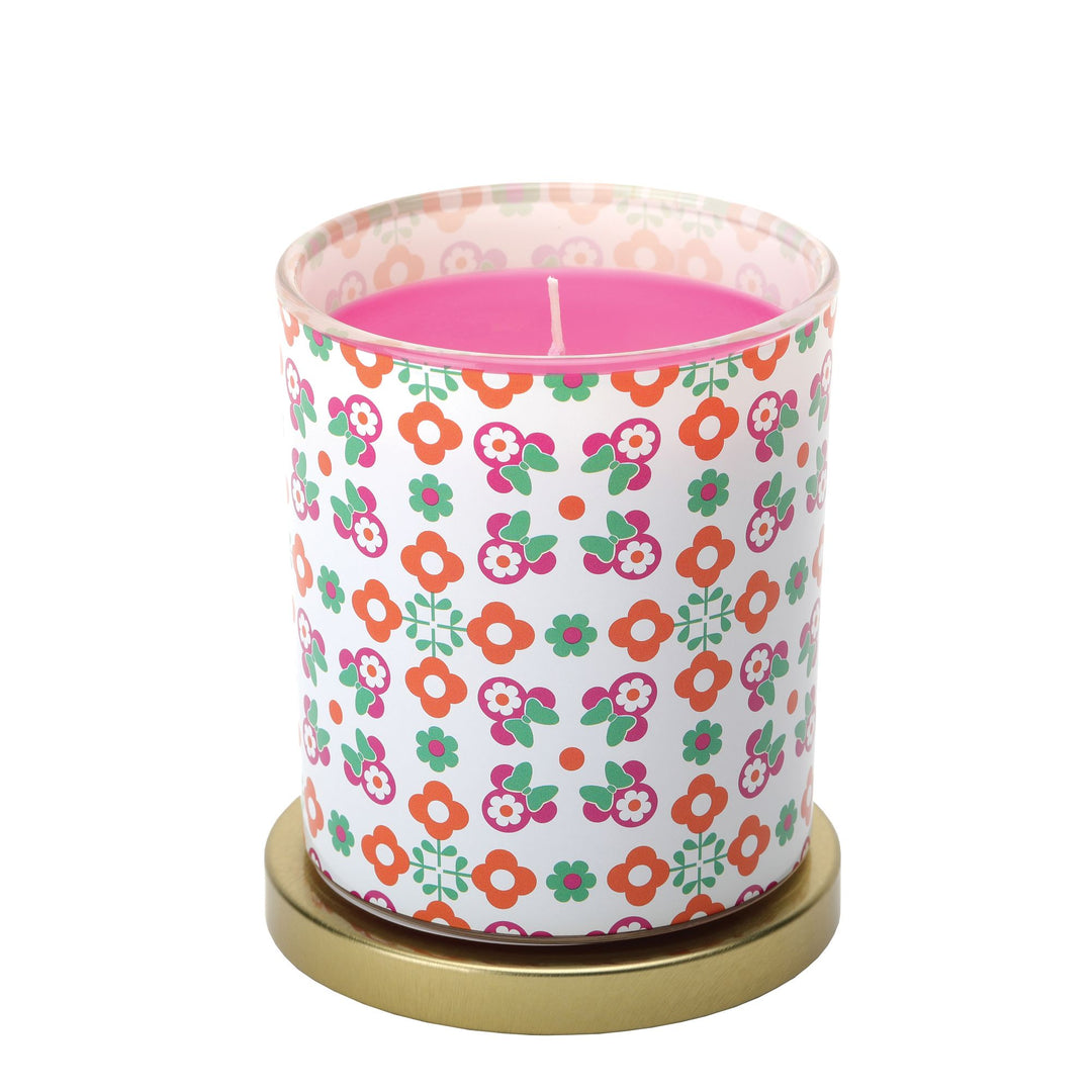 Minnie Mouse Mango & Frangipani Glass Candle