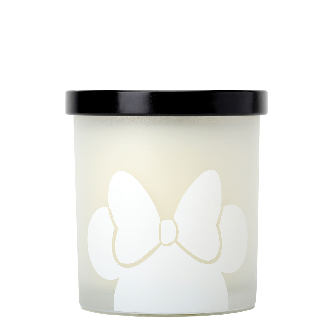 Minnie Mouse White Jasmine Glass Candle