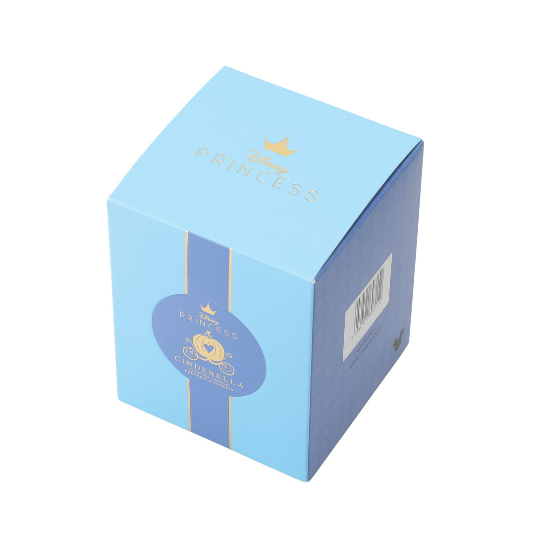 Cinderella Crystal Gardenia & Pumpkin Foiled Glass Candle