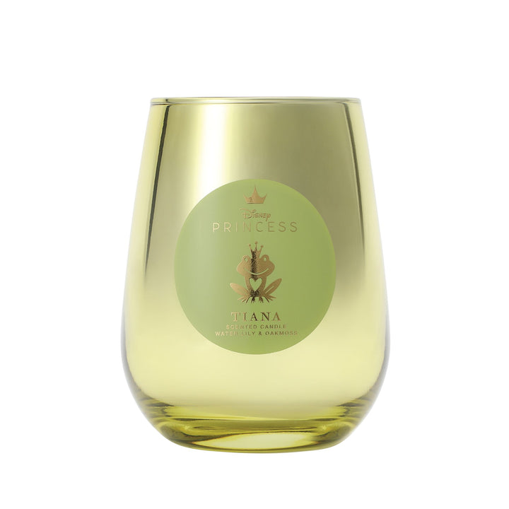 Tiana Waterlily & Oakmoss Foiled Glass Candle