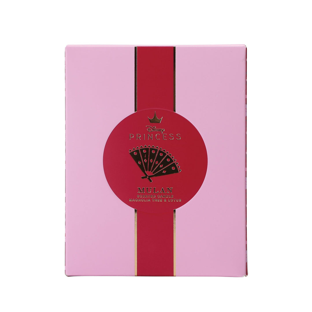 Mulan Magnolia & Lotus Blossom Foiled Glass Candle