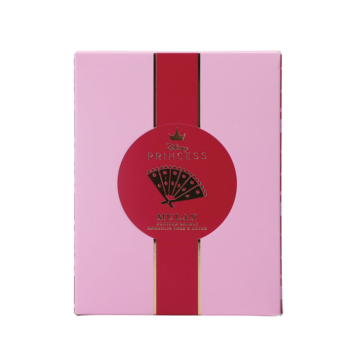 Mulan Magnolia & Lotus Blossom Foiled Glass Candle
