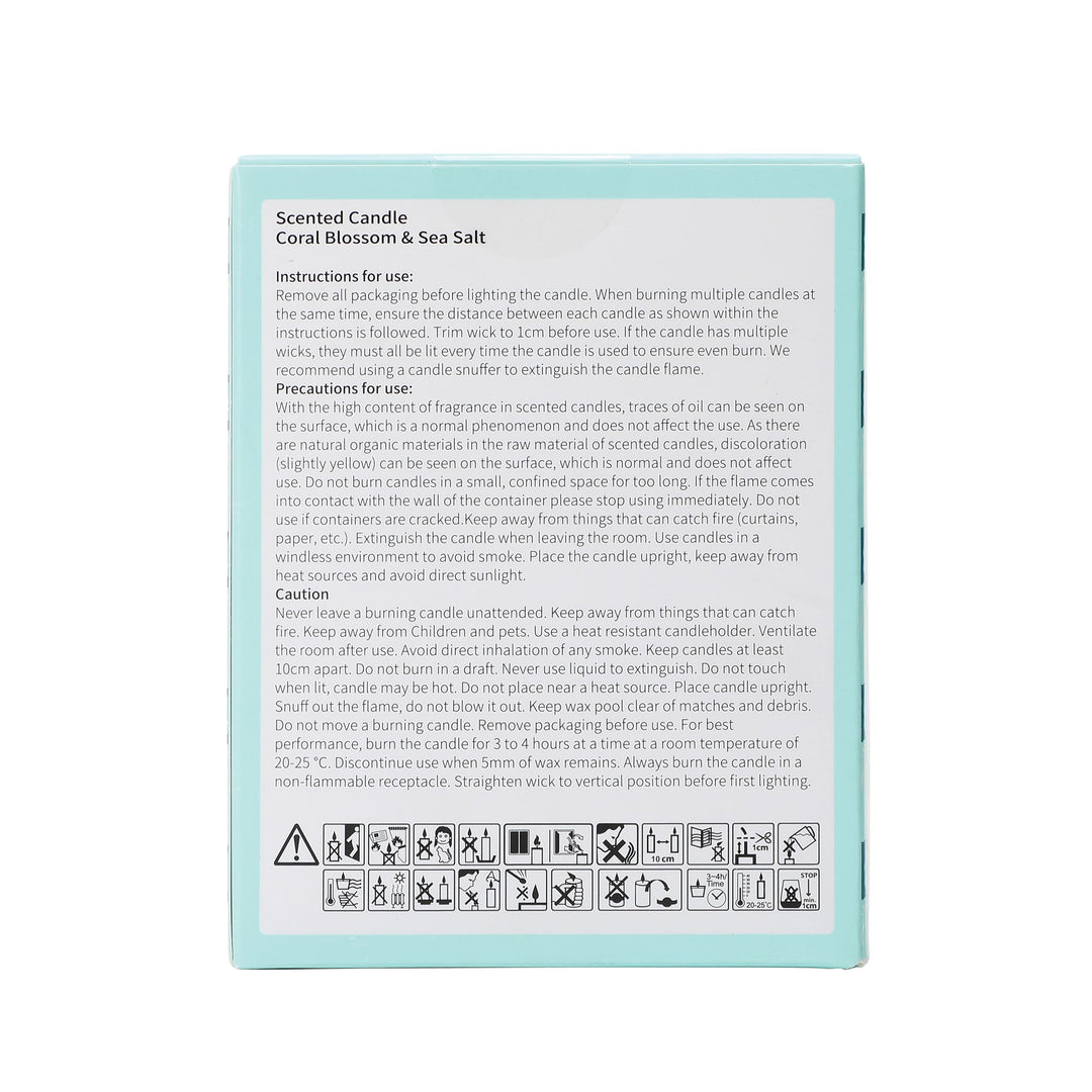 Ariel Blossom & Sea Salt Foiled Glass Candle