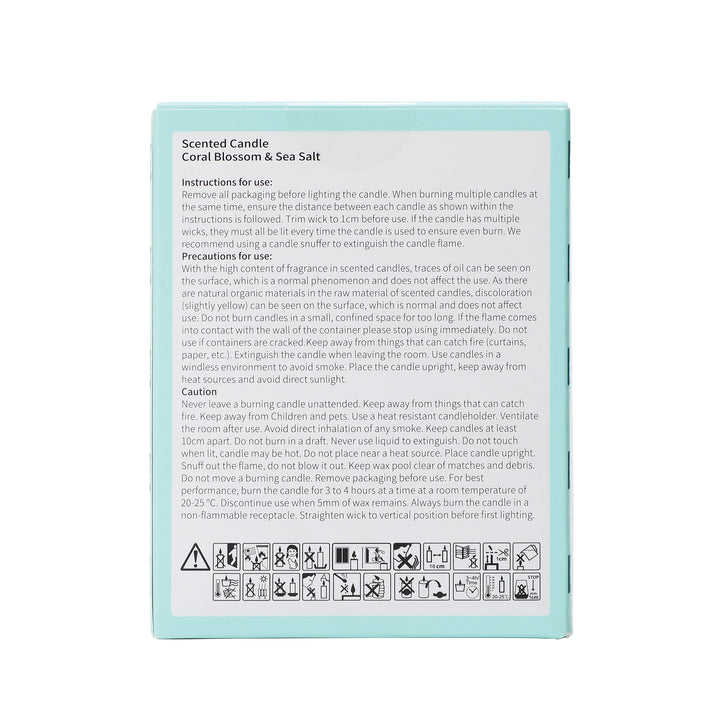 Ariel Blossom & Sea Salt Foiled Glass Candle