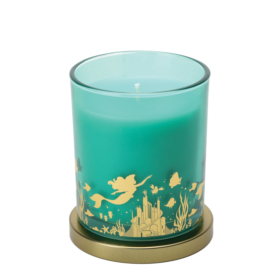 Ariel Coral Blossom & Sea Salt Foiled Glass Candle