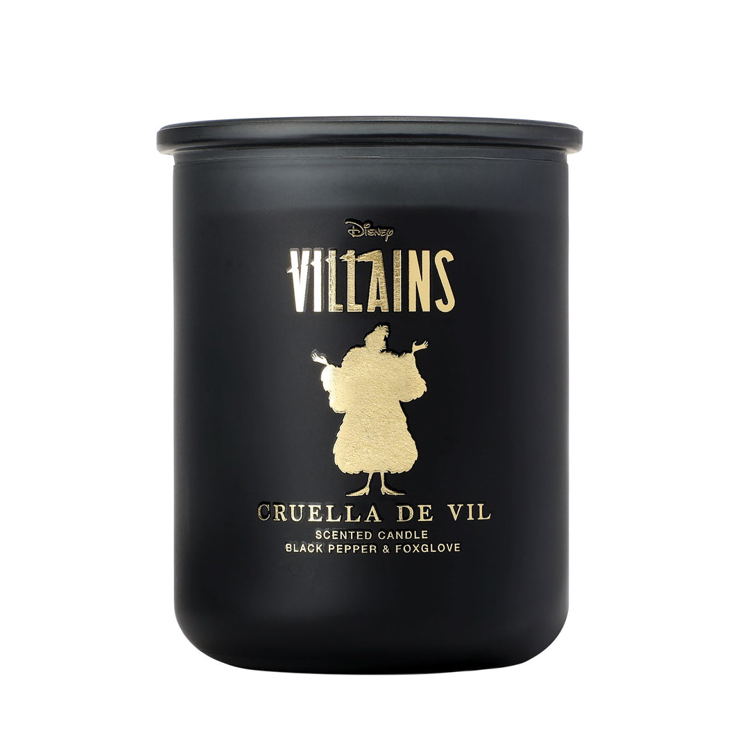 Cruella Black Pepper & Foxglove Frosted Glass Candle