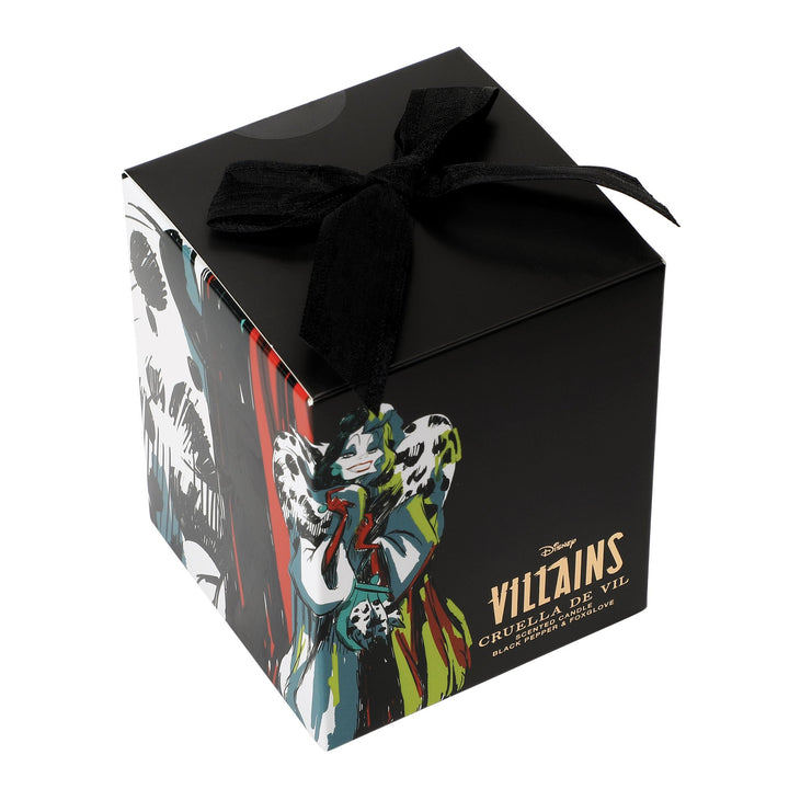Cruella Black Pepper & Foxglove Frosted Glass Candle