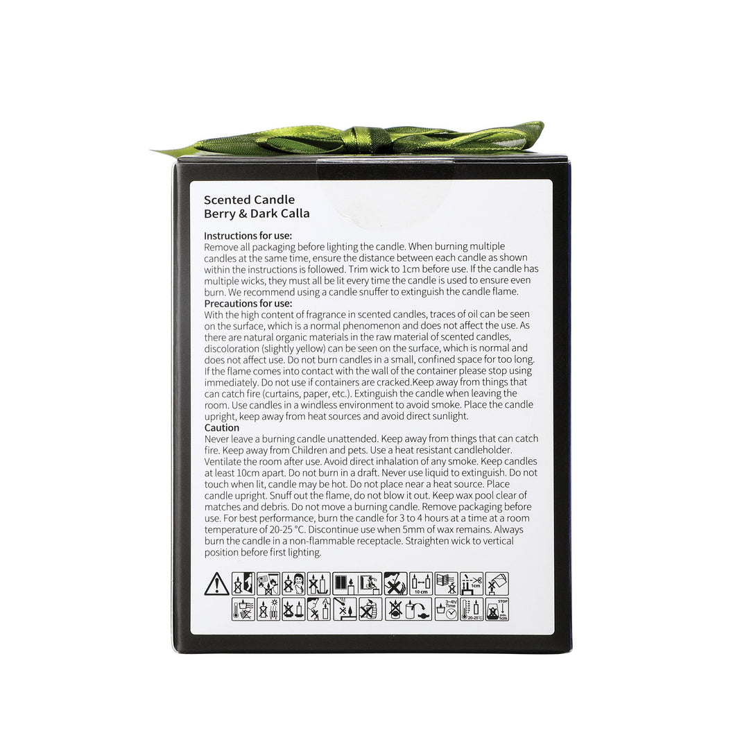 Maleficent Thornberry & Calla Frosted Glass Candle