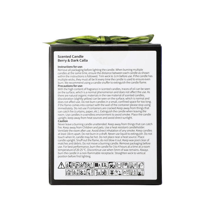 Maleficent Thornberry & Calla Frosted Glass Candle