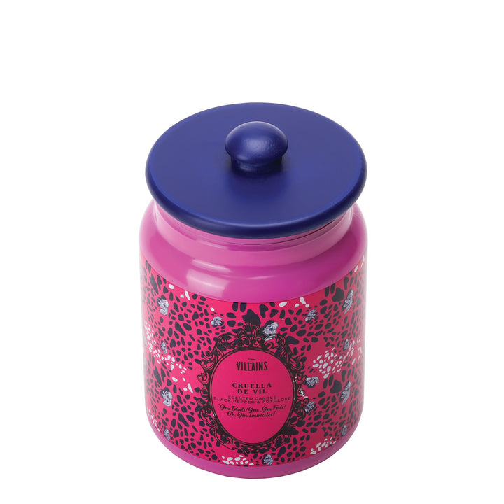 Cruella De Vil Black Pepper & Foxglove Ceramic Jar Candle
