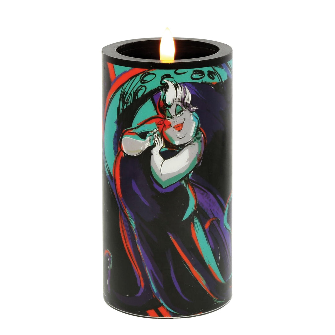 Ursula Black LED Candle