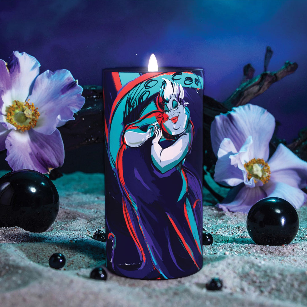 Ursula Black LED Candle