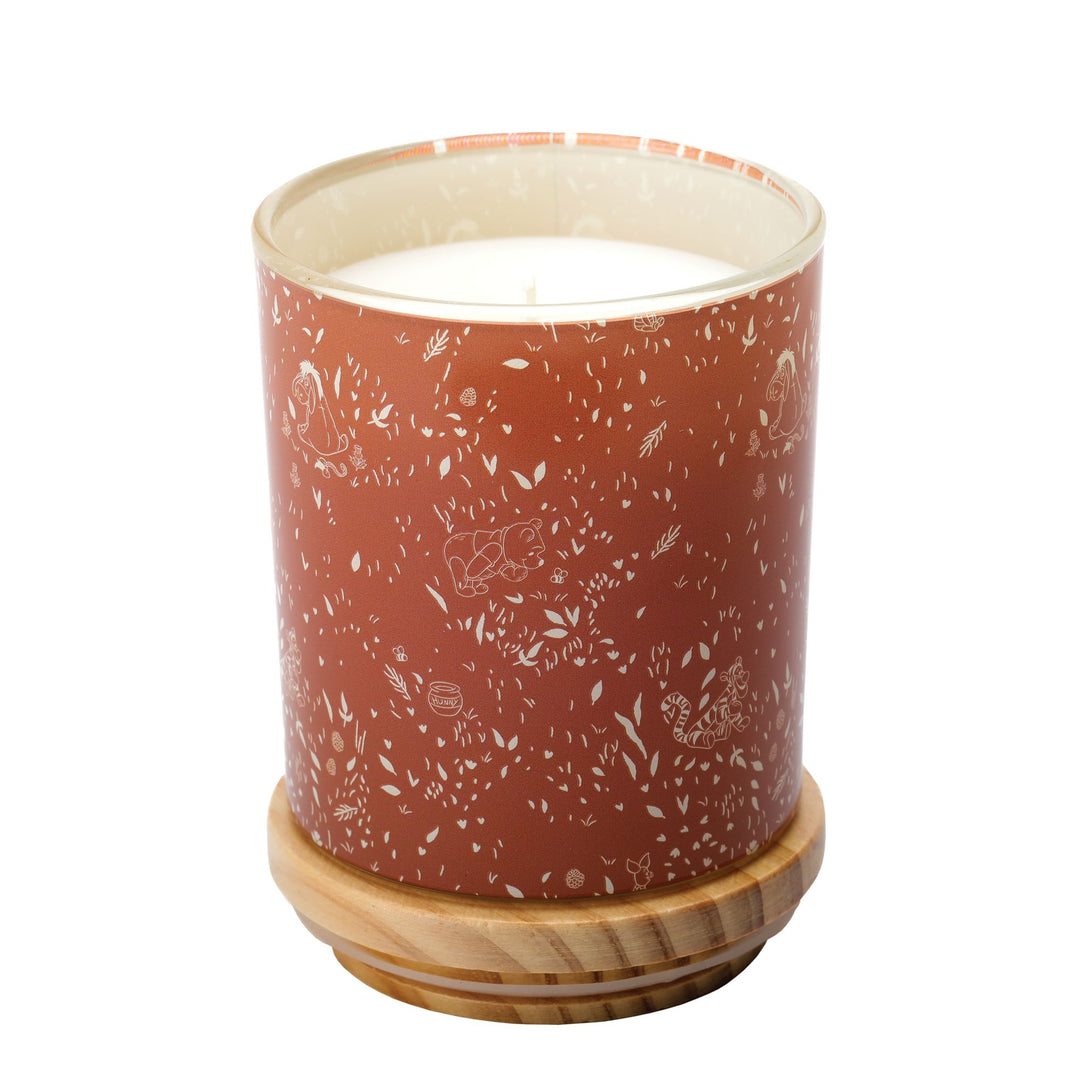 Tigger Popcorn & Malt Barley Glass Candle