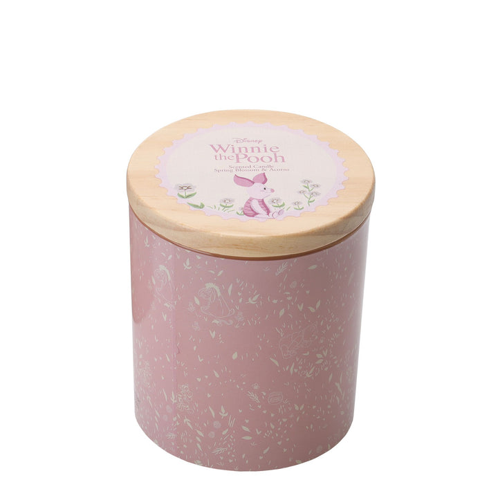 Piglet Spring Blossom & Acorns Glass Candle