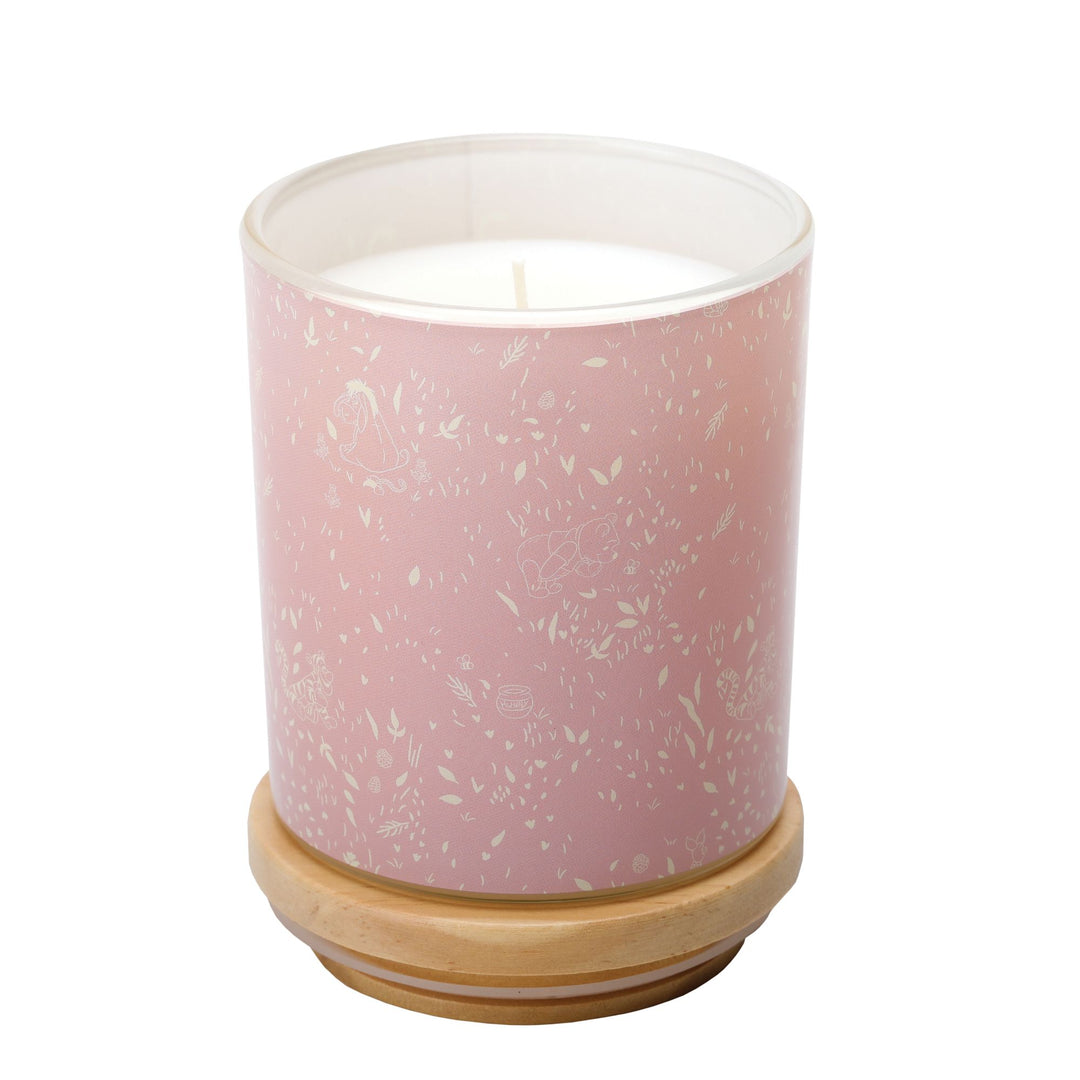 Piglet Spring Blossom & Acorns Glass Candle