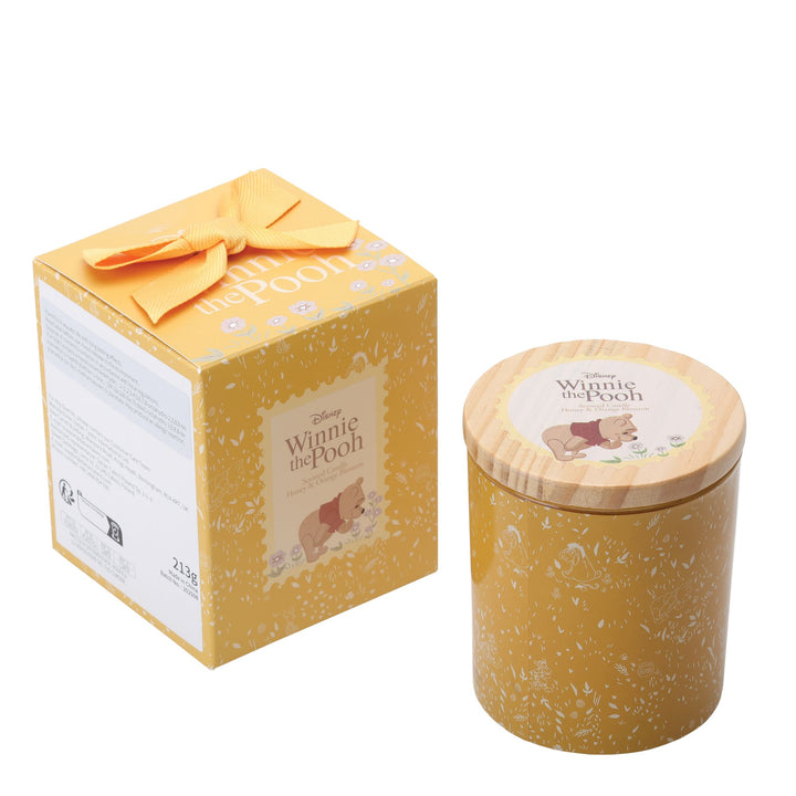 Winnie the Pooh Honey & Orange Blossom Glass Candle
