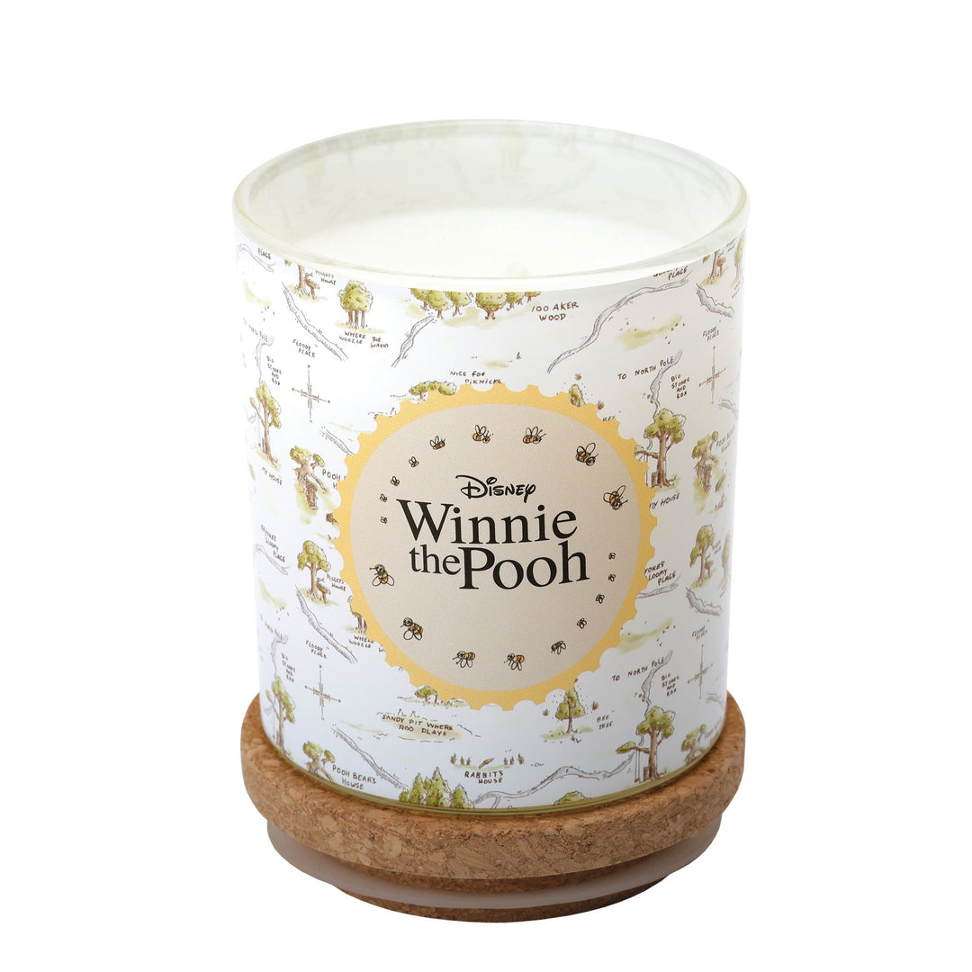 Winnie the Pooh Honey Tree Glass Candle