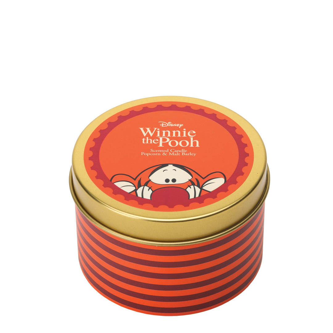 Tigger Popcorn & Malt Barley Tin Candle