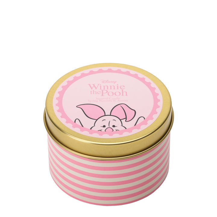 Piglet Spring Blossom & Acorns Tin Candle