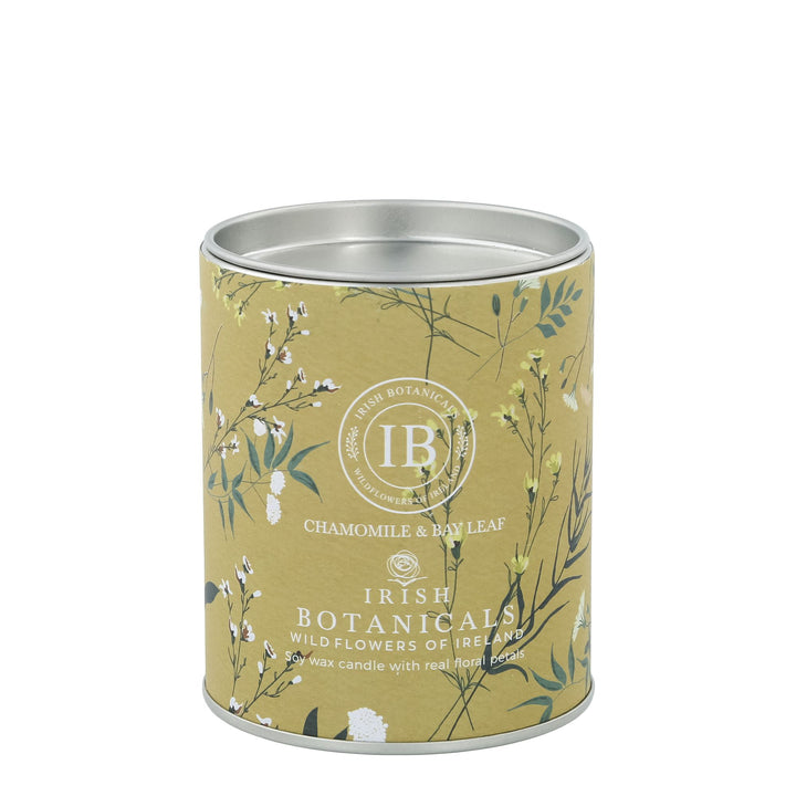 Chamomile and Bay Leaf Tin Candle by Irish Botanicals