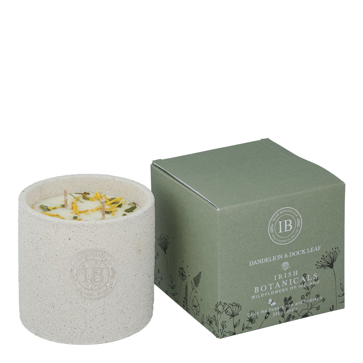 Dandelion and Dock Leaf Candle by Irish Botanicals