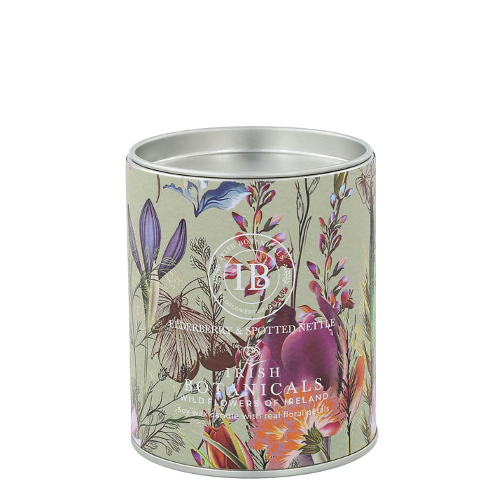 Elderberry and Spotted Nettle Tin Candle by Irish Botanicals