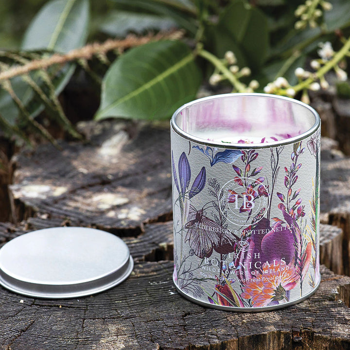 Elderberry and Spotted Nettle Tin Candle by Irish Botanicals