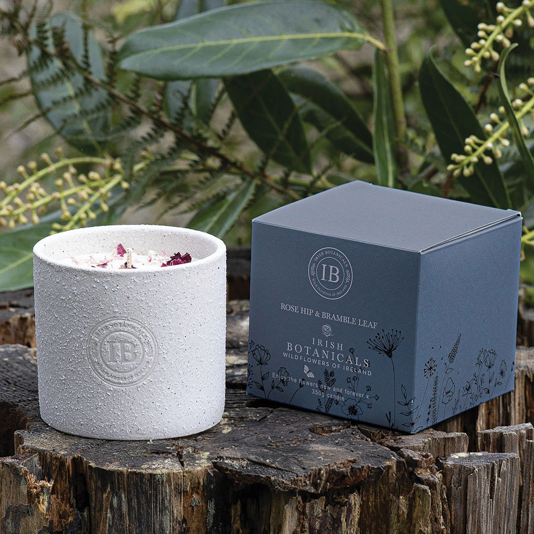 Rosehip and Bramble Leaf Candle by Irish Botanicals