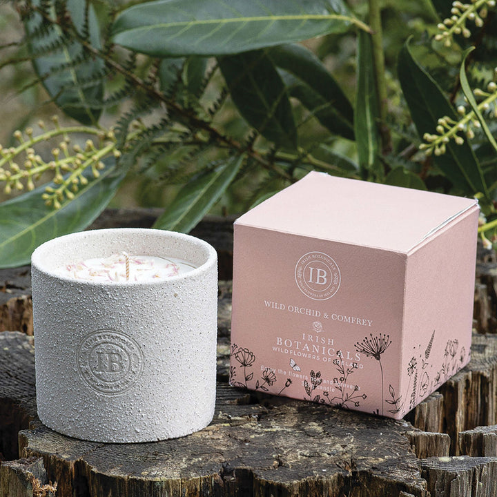 Wild Orchid and Comfrey Candle by Irish Botanicals