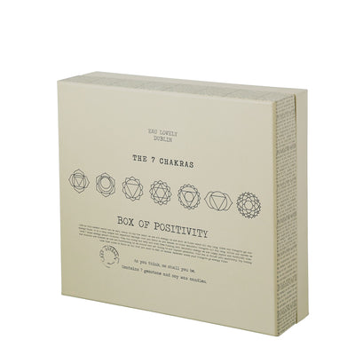 The 7 Chakras Box of Positivity by Eau Lovely