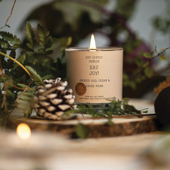 Eau Joy Christmas Candle by Eau Lovely