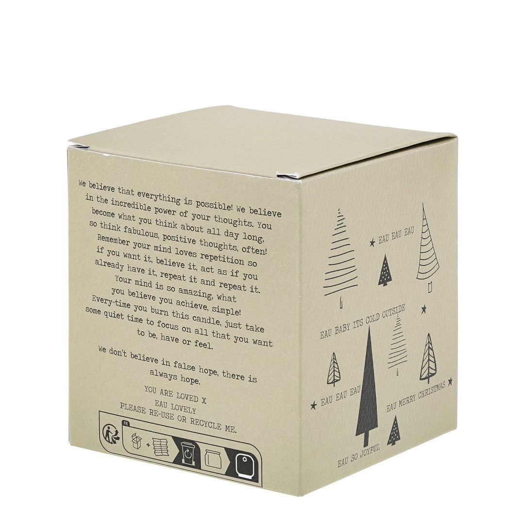 Eau Joy Christmas Candle by Eau Lovely