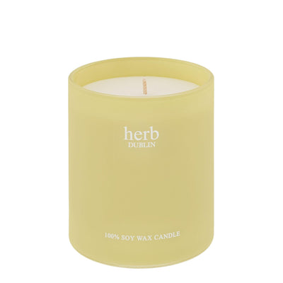 Buttercup And Bee Balm Candle by Herb Dublin - Enesco Gift Shop