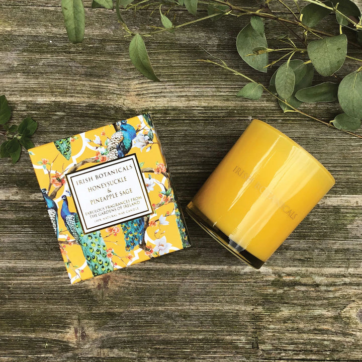 Honeysuckle And Wood Sage Candle by Irish Botanicals