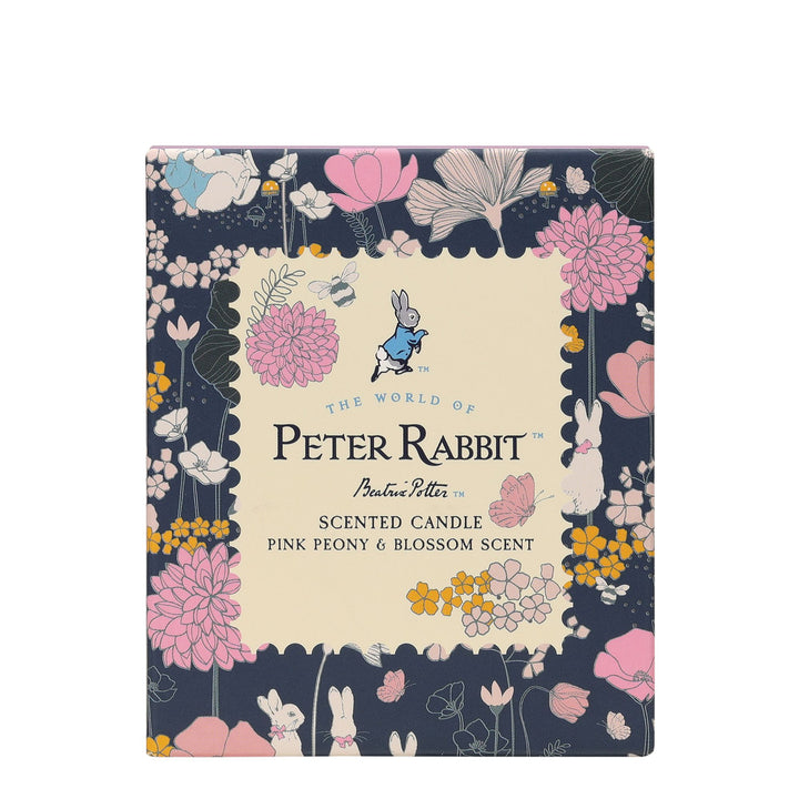 Peter Rabbit Pink Peony & Blossom Candle