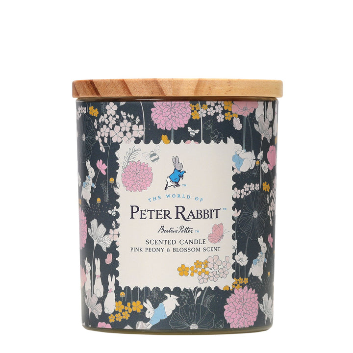Peter Rabbit Pink Peony & Blossom Candle